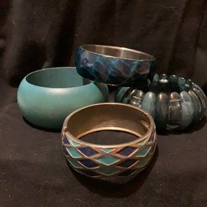 Teal Colored Bracelet Collection